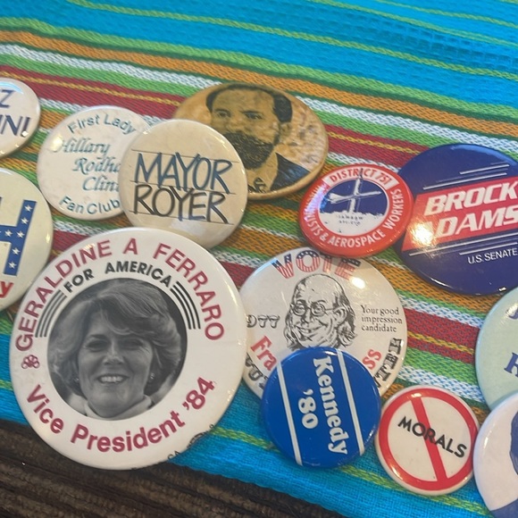 Vintage politic buttons - Picture 4 of 9